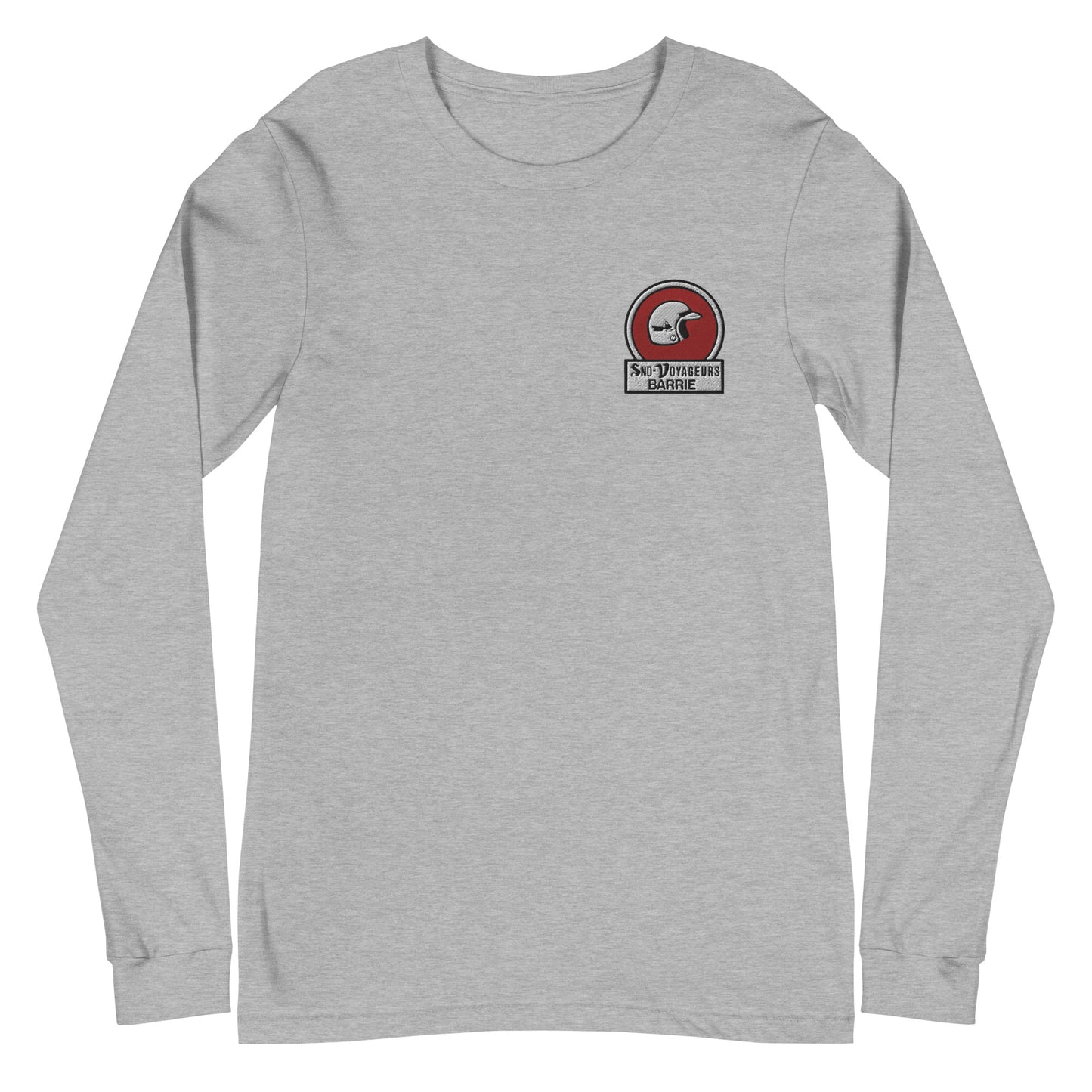 Sno Voyageurs Embroidered Long Sleeve Tee