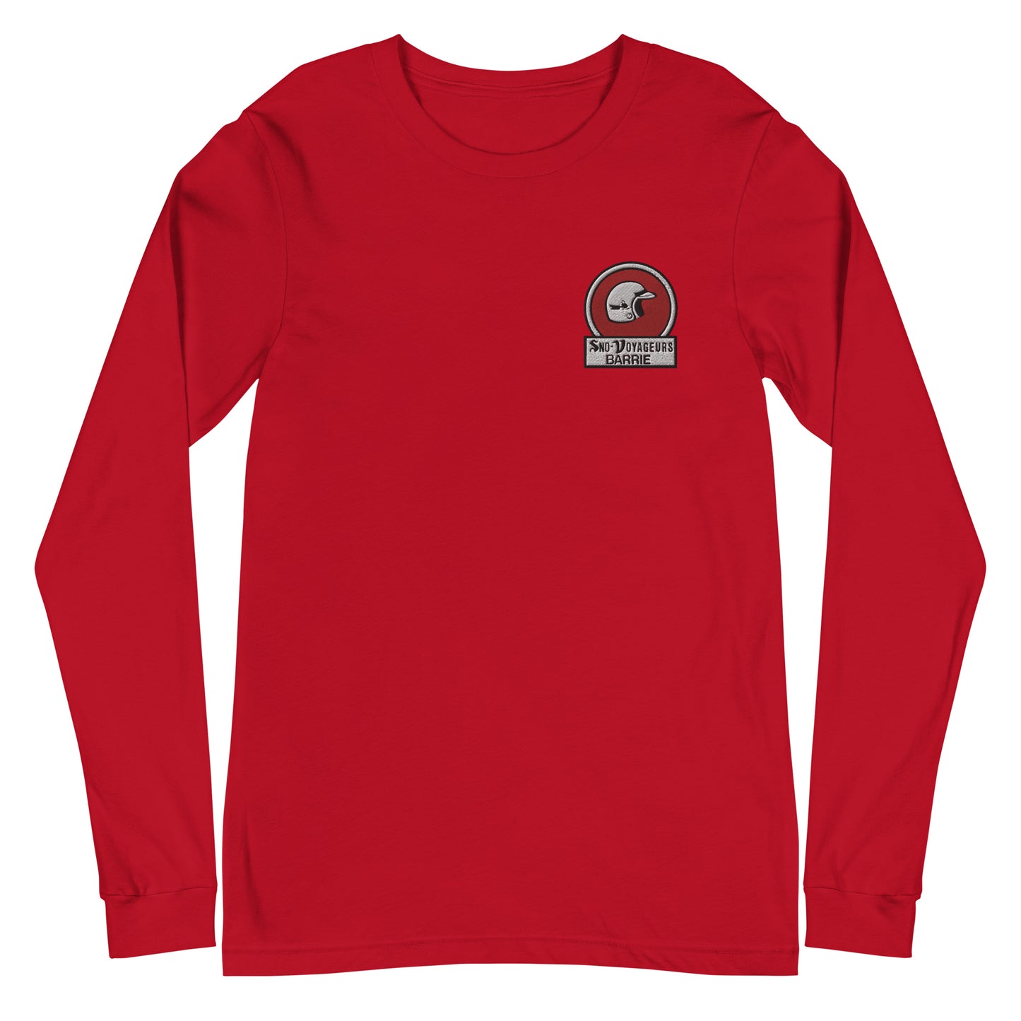 Sno Voyageurs Embroidered Long Sleeve Tee