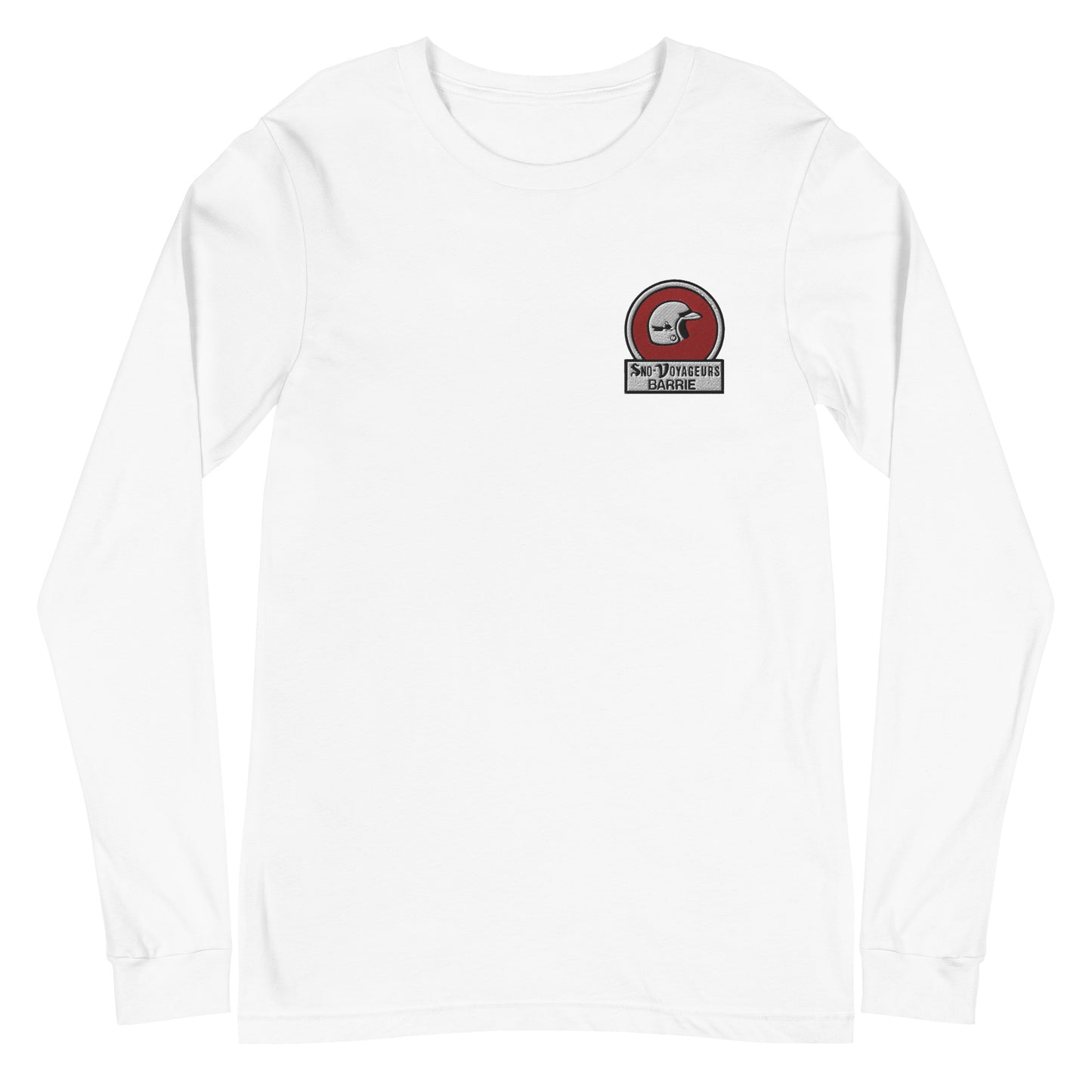 Sno Voyageurs Embroidered Long Sleeve Tee